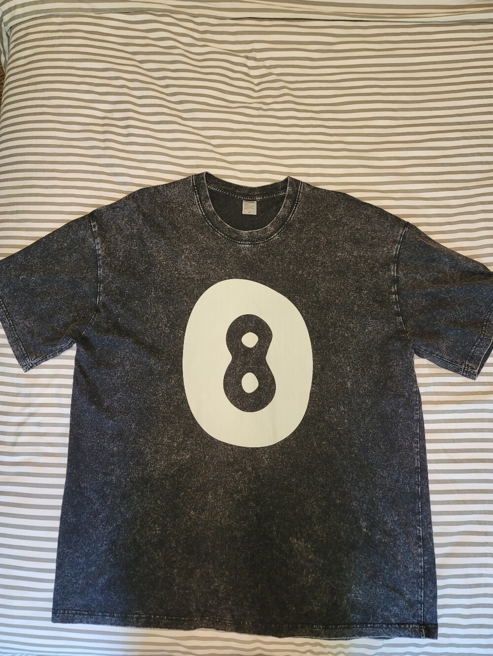 Emy Ave No Hard Feelings Baby 8 Ball Oversized Tee - Picture 2 of 6